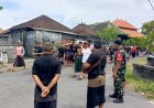 Dandim Klungkung Kerahkan Babinsa Kawal Upacara Pengabenan